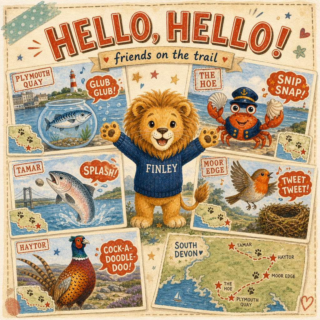 Album art — Hello, Hello! (Friends on the Trail)